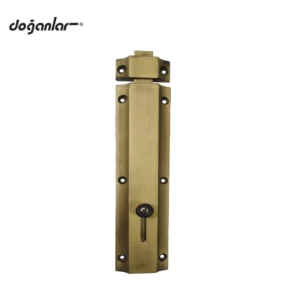 Verrou à Coulisse 8" 200mm Bronze DOGANLAR